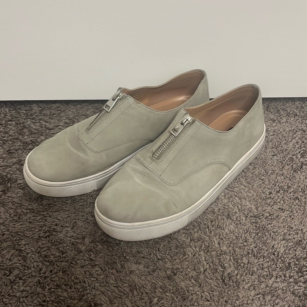 Steve Madden faux suede slip on sneaker